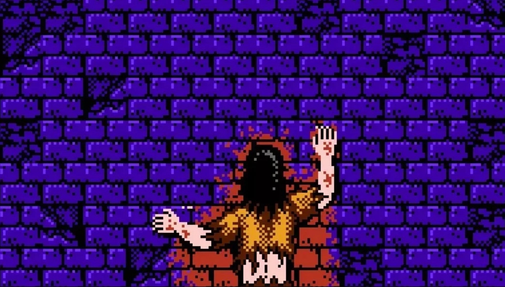 Screen capture of Sweet Home horror game