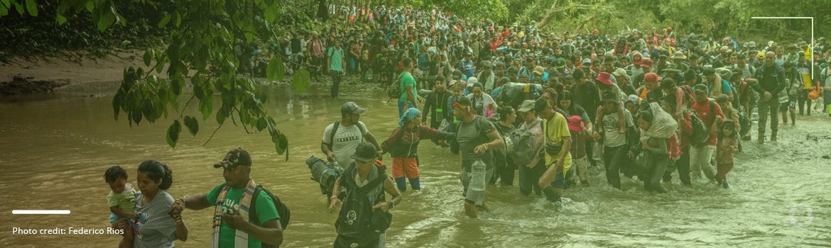 Darien Gap: a growing environmental and migration crisis in the jungle Darien Gap: a growing environmental and migration crisis in the jungle
