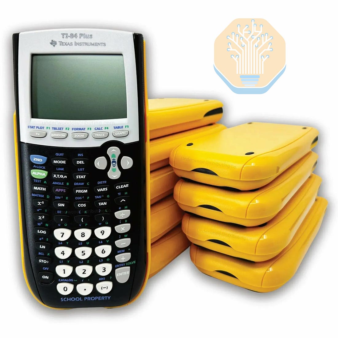 Texas Instruments TI-84 Plus Graphing Calculator Teacher's Pack of 10 –  Underwood Distributing Co.