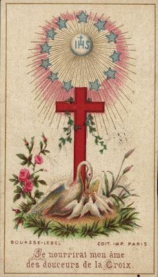 Compasses are called Compass Roses as they appear as ROSES, above NORTH on most Nautical Compasses is the LILY Rose or “Fleur-De-Lis” ⚜.

But, on the Jesuit SEAL instead of the ⚜  is a CROSS. THE Compass ROSE. The ROSE & Cross, a Wink & Nod to the Rosicrucian or Rosy CROSS. 