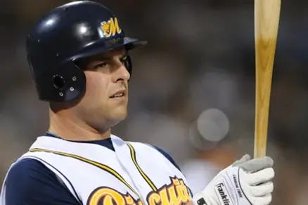 Chris Nowak as a Montgomery Biscuit