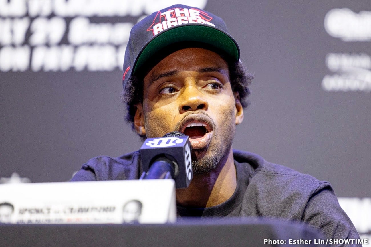 Spence Defiant: "I'll Be Back When I'm Ready"