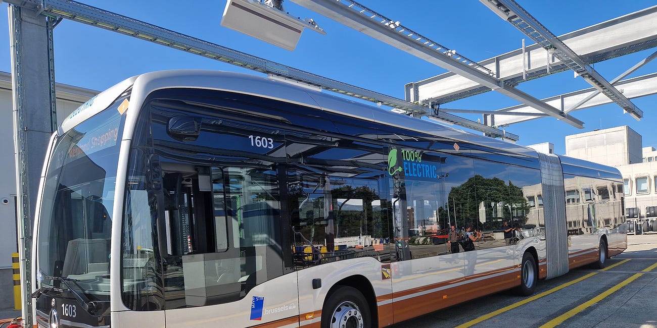 La STIB dévoile son nouveau Mercedes-Benz eCitaro G