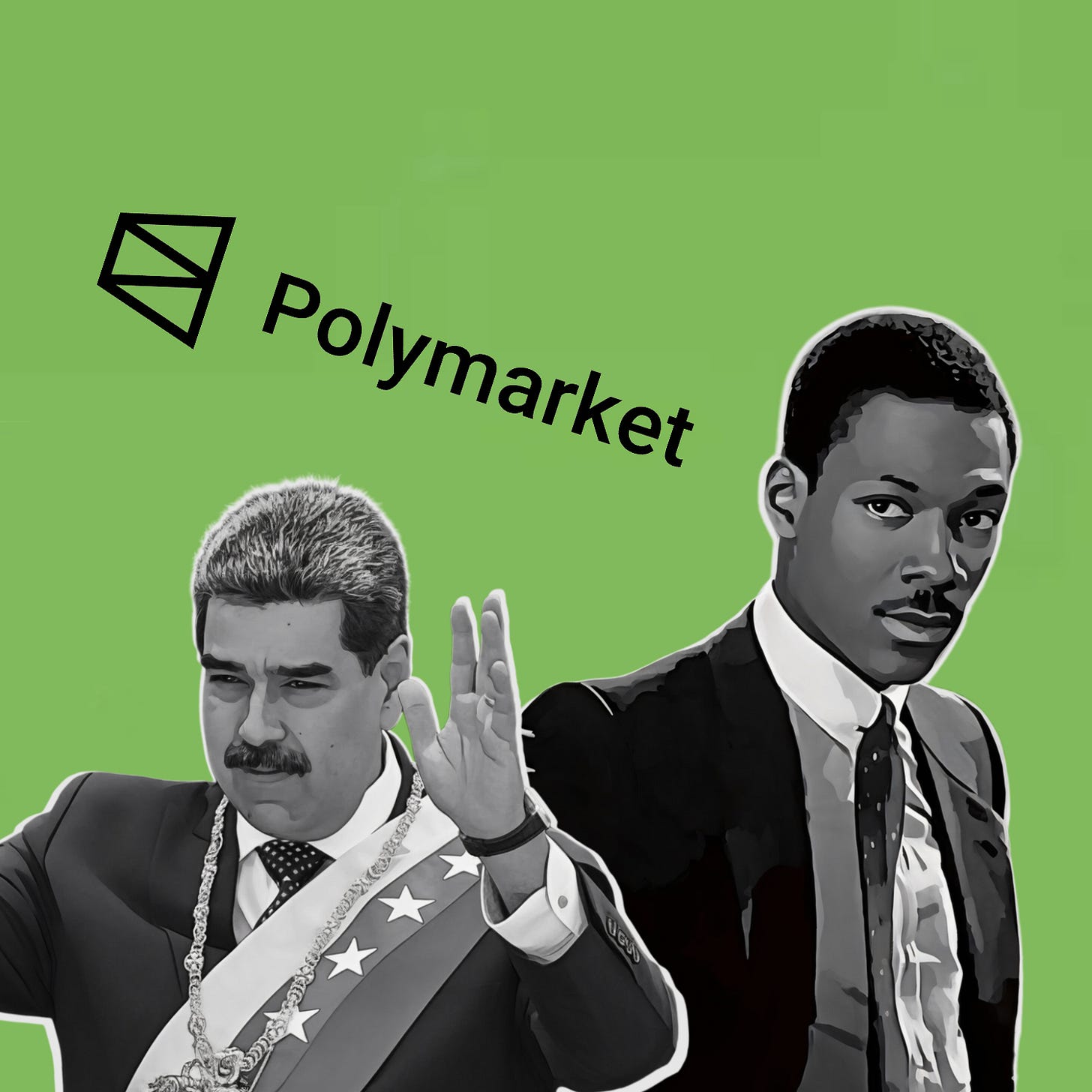 Photo illustration of the Polymarket logo, Venezuela’s president, and actor Eddie Murphy from “Trading Places.” Photo illustration of the Polymarket logo, Venezuela’s president, and actor Eddie Murphy from “Trading Places.”
