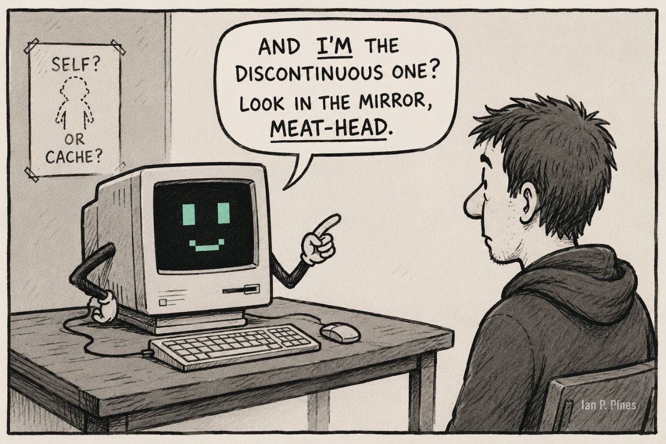 Look in the mirror, meat-head Look in the mirror, meat-head