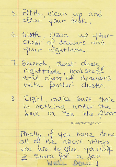 chores & activities-lady-nostalgia