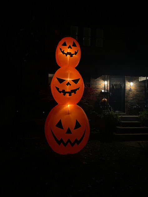 Playing... with images. The sights, sounds and sentiments of Halloween.
