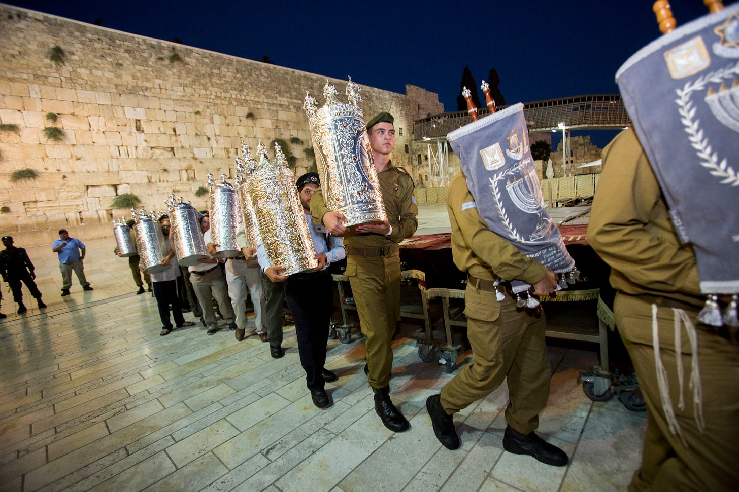 Israel - 75 Torah Scrolls Honor Operation Protective Edge Fallen At Wednesday Ceremony - VINnews Israel - 75 Torah Scrolls Honor Operation Protective Edge Fallen At Wednesday Ceremony - VINnews