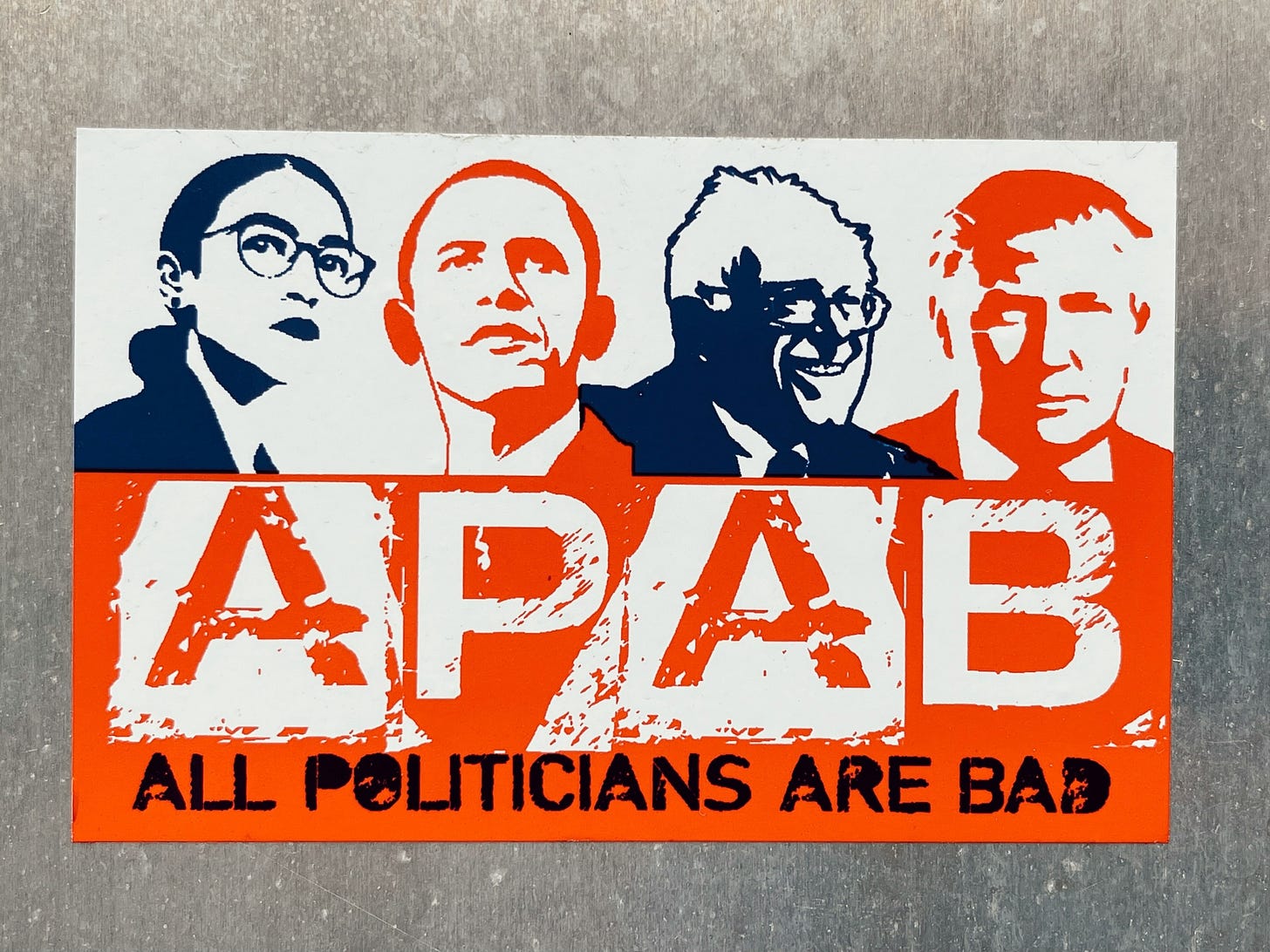 All politicians are bad