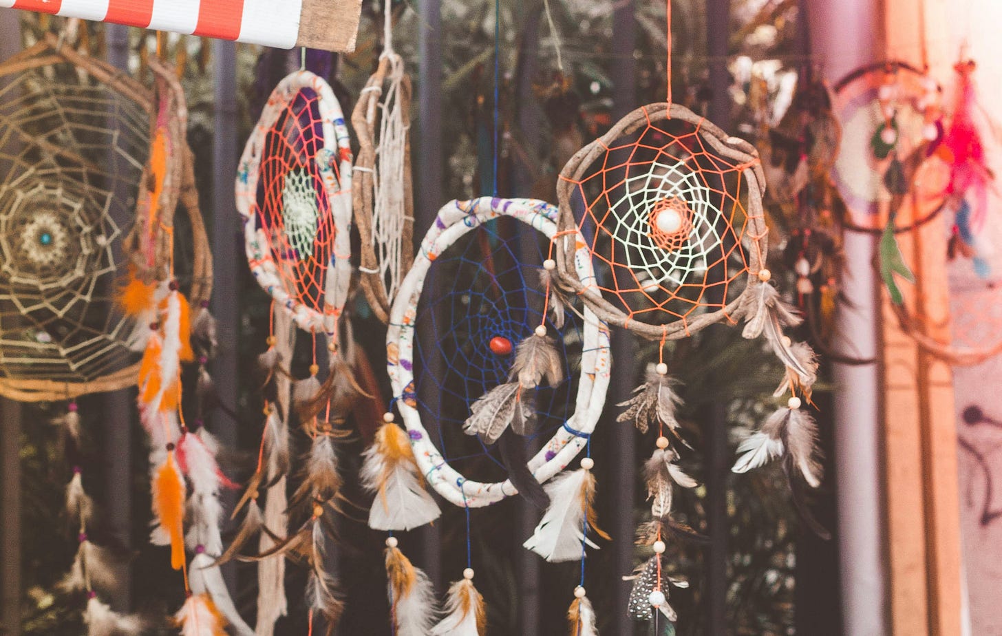 Photo of dream catchers in different designs