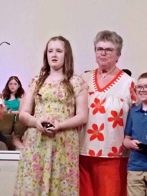 A few pics of my baby receiving her EOY awards, including the Mountain Mover Award.