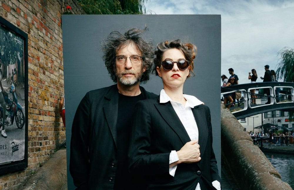 Neil Gaiman And Amanda Palmer Sued For Human Trafficking Charges