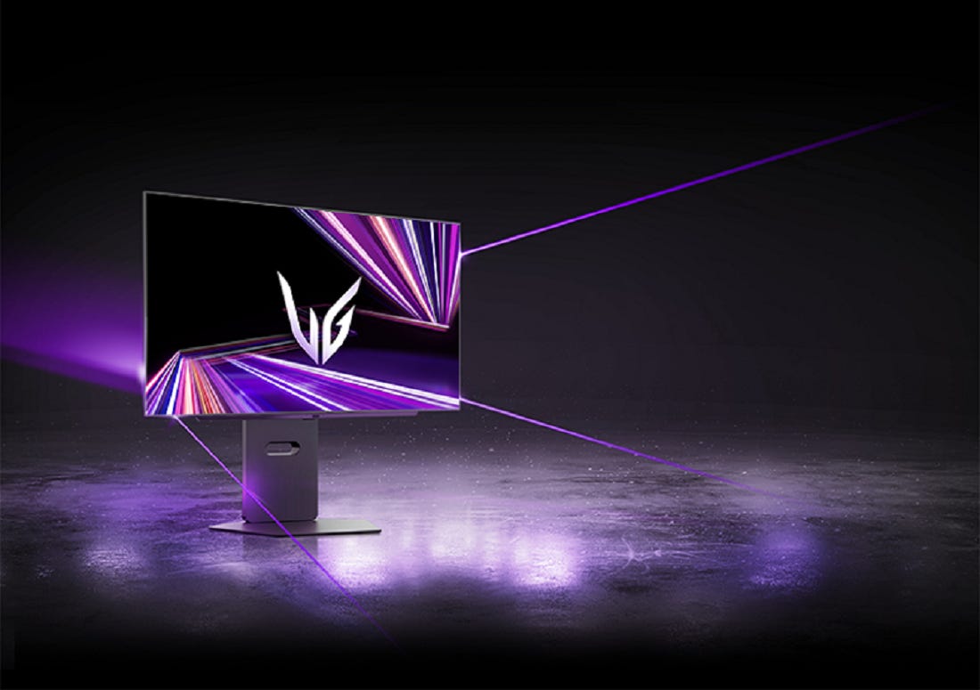 LG just dropped a 480Hz OLED gaming monitor, and it looks sweet
