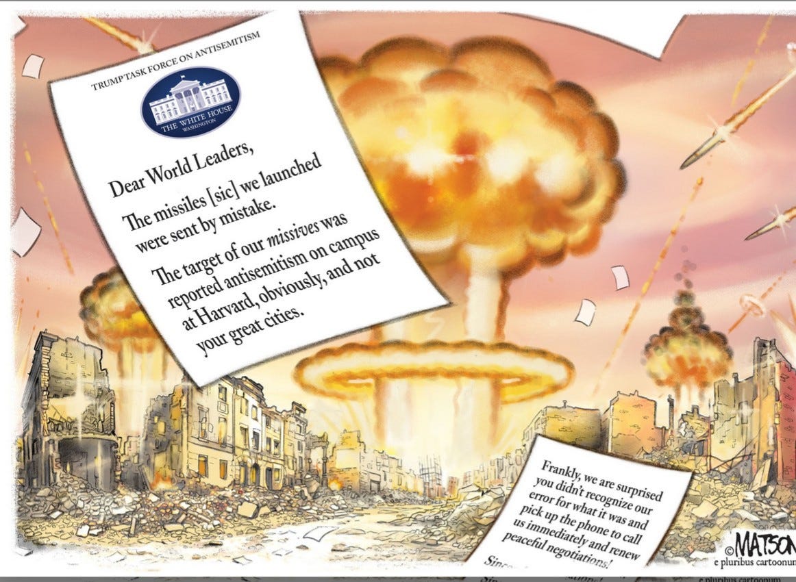 Cartoon by RJ Matson Cartoon by RJ Matson