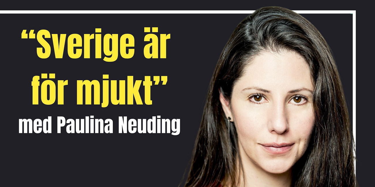 Paulina Neuding: Bullret i byn är bomber nu