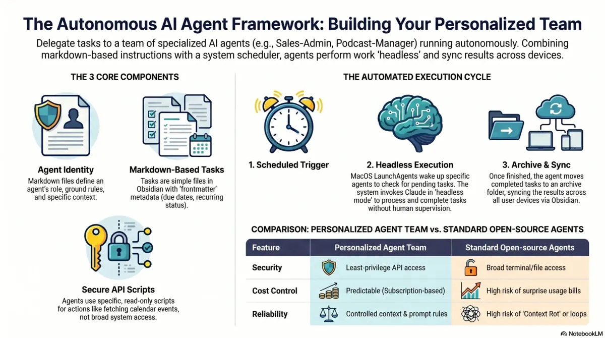 My Team of Agents: How I Get Claude to Do Tasks While I'm Away from the Computer My Team of Agents: How I Get Claude to Do Tasks While I'm Away from the Computer