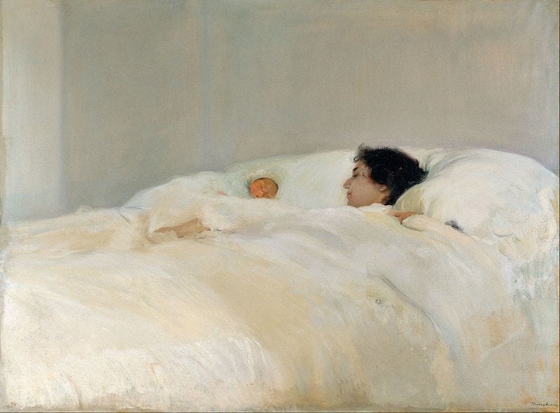 Mother -Joaquín Sorolla y Bastida  