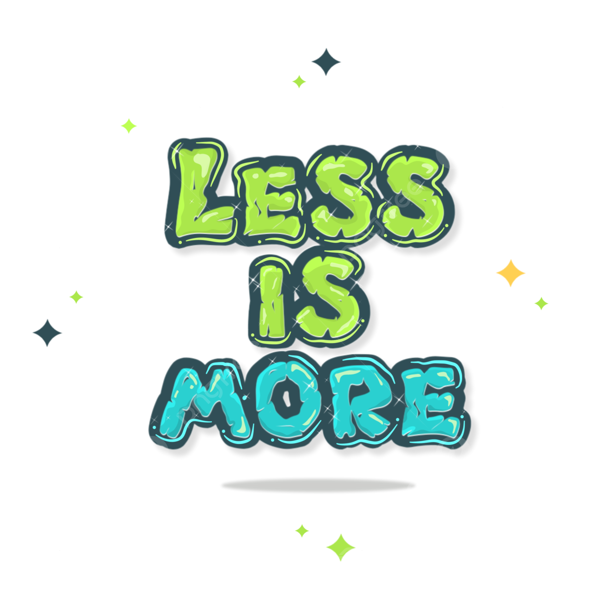 Less Is More Quote, Less Is More, Clipart Quotes, Less Quote PNG  Transparent Clipart Image and PSD File for Free Download