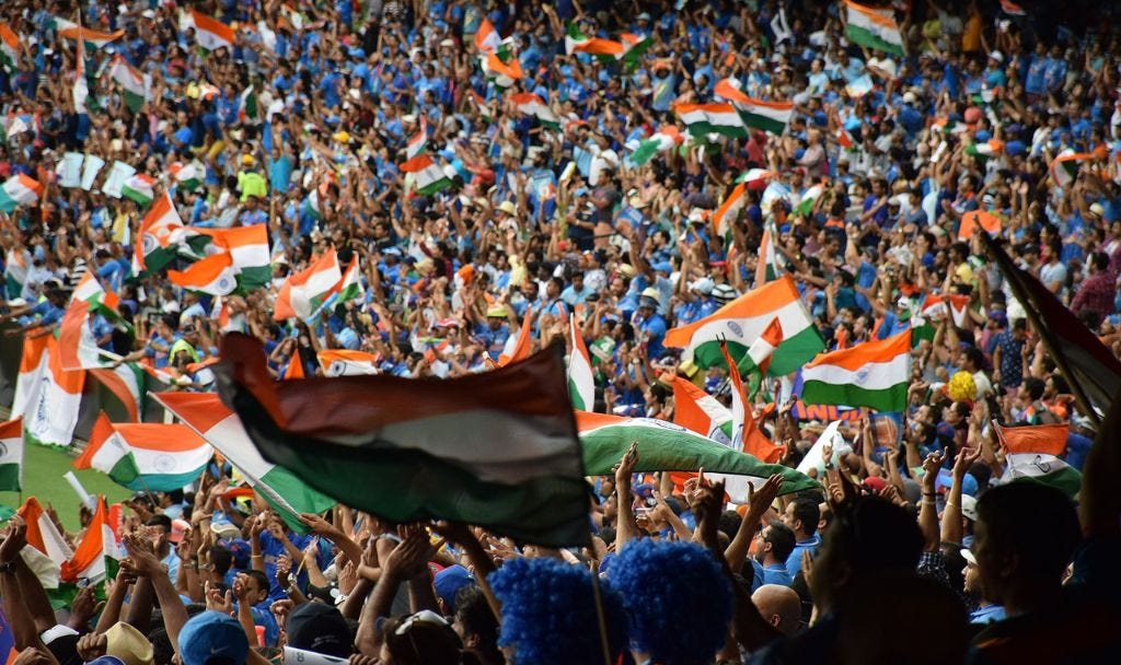 Indian cricket fans Indian cricket fans