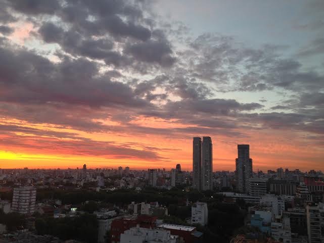 sunset buenos aires