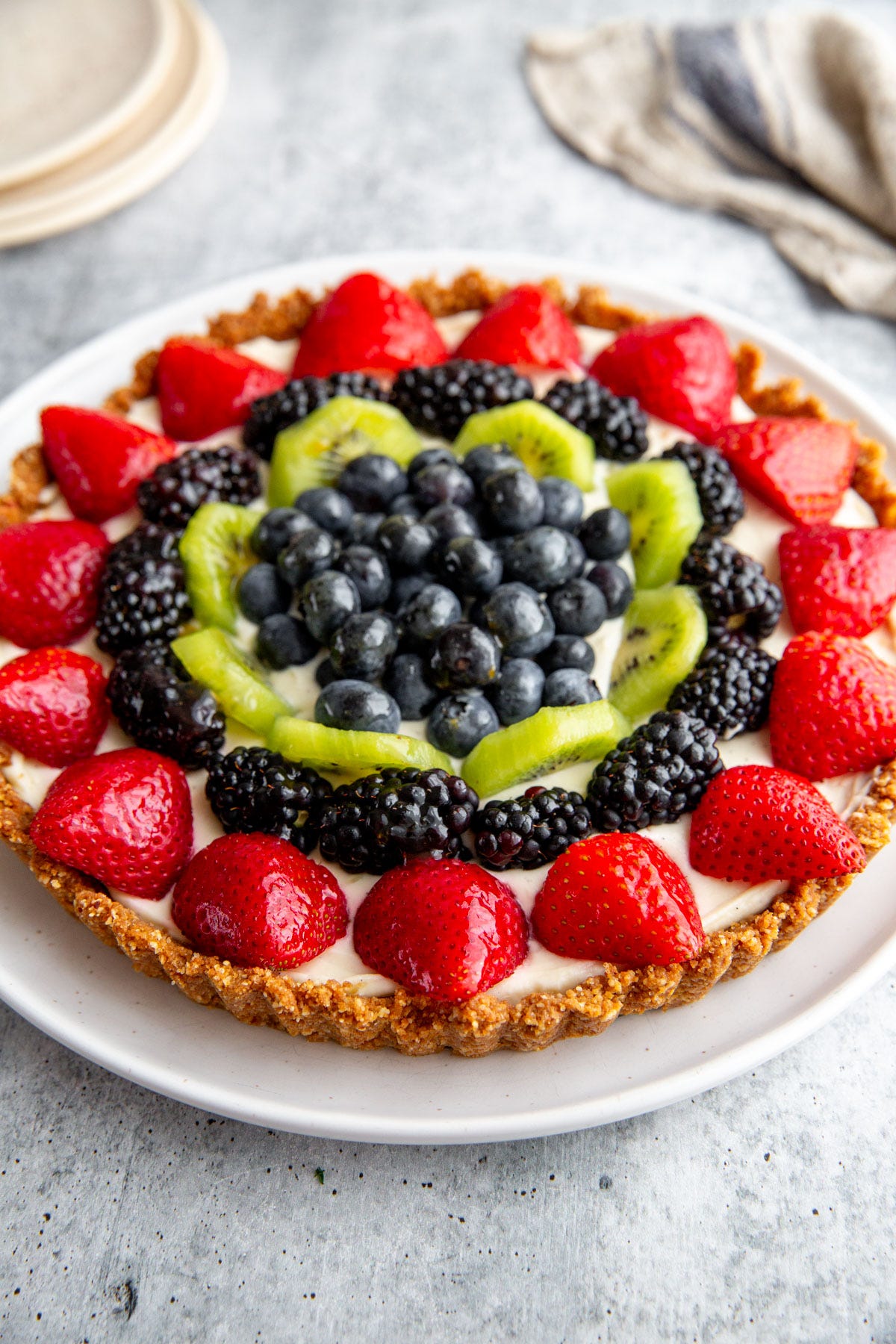 An Easy (but Stunning) Fruit Tart - by Nicki Sizemore