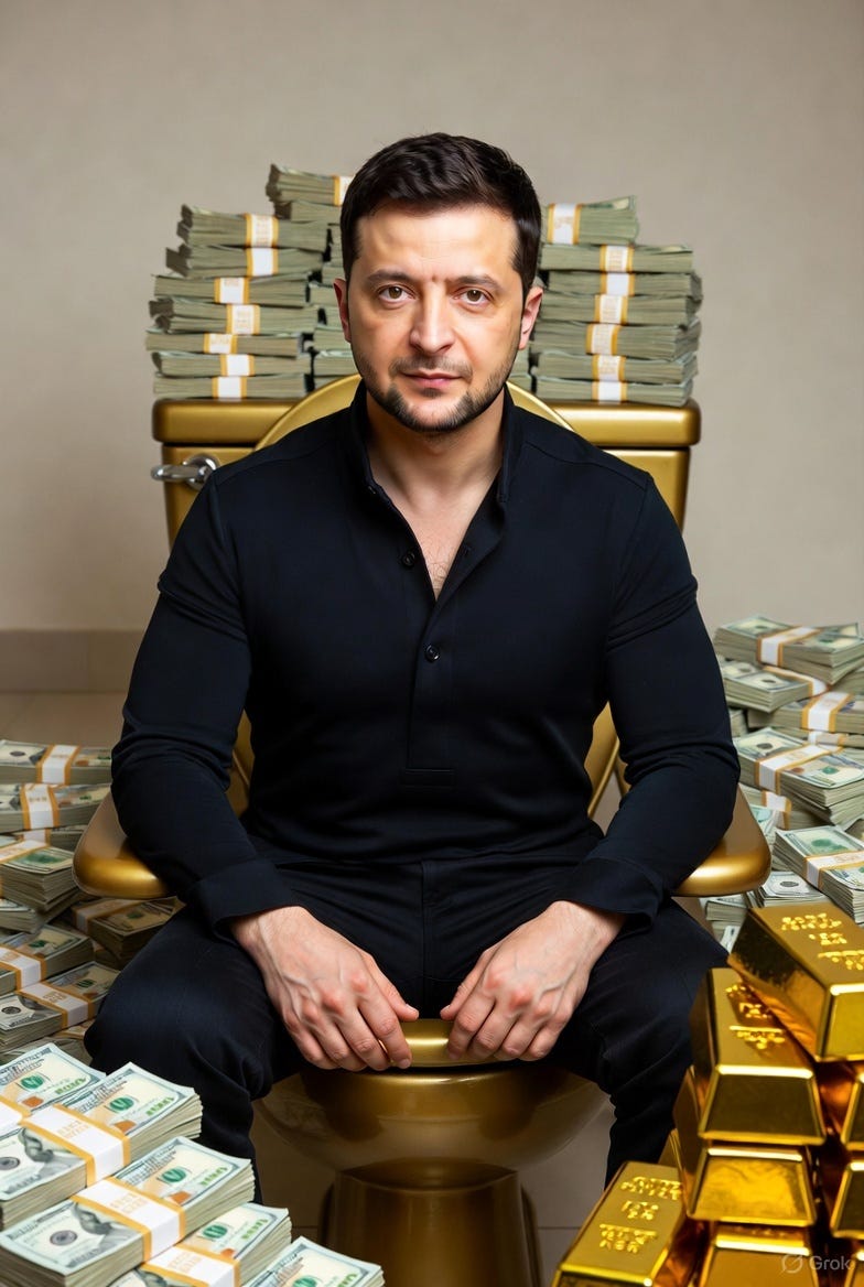 Zelenski obtožen korupcije v Ukrajini ob prejemu obsežne vojaške pomoči