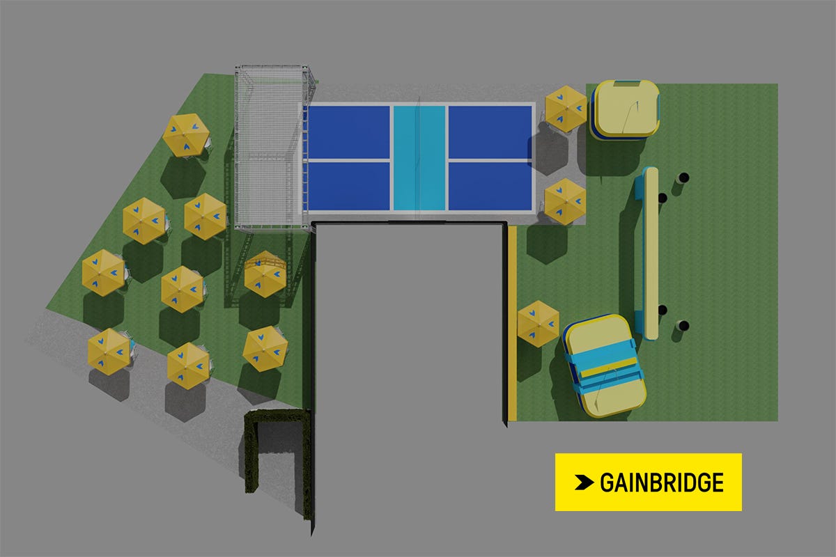 Gainbridge® Brings Pickleball to Formula 1 Crypto.com Miami Grand Prix!