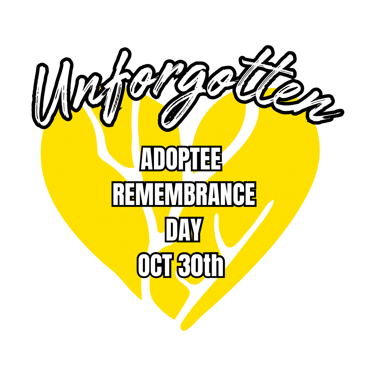 Adoptee Remembrance Day - October 30th
