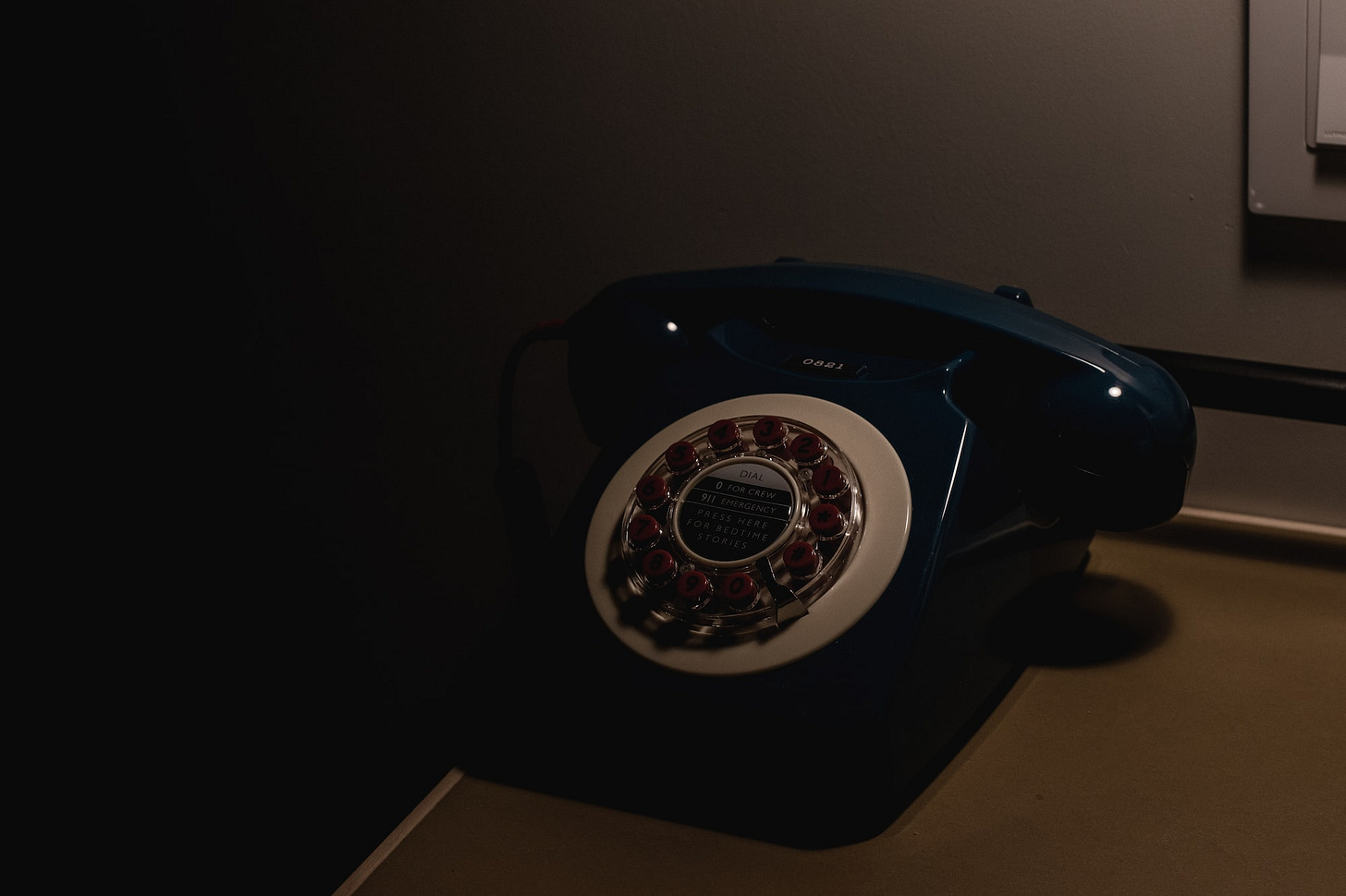 Telephone in a Hotel in New York Telephone in a Hotel in New York