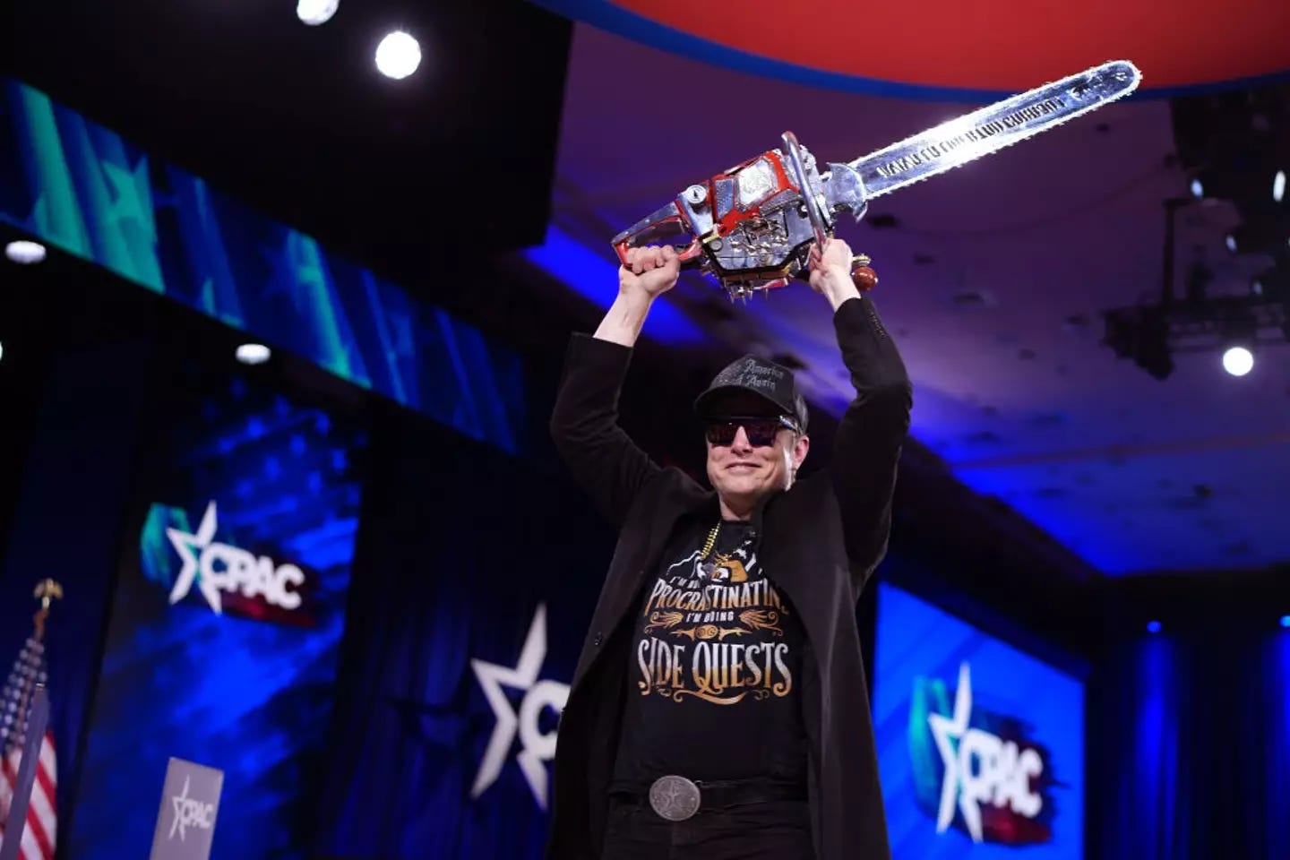 Elon Musk confirms the real reason he wore sunglasses throughout the entire  CPAC conference - Tech News - UNILAD Tech