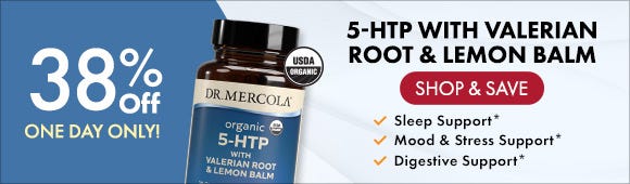 Get 38% Off on 5-HTP with Valerian Root & Lemon Balm Get 38% Off on 5-HTP with Valerian Root & Lemon Balm