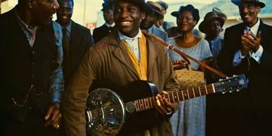 A person holding a guitar

AI-generated content may be incorrect.