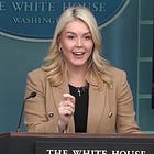 Lying Mouthpiece Karoline Leavitt Taking Her Broomstick And Flying Home