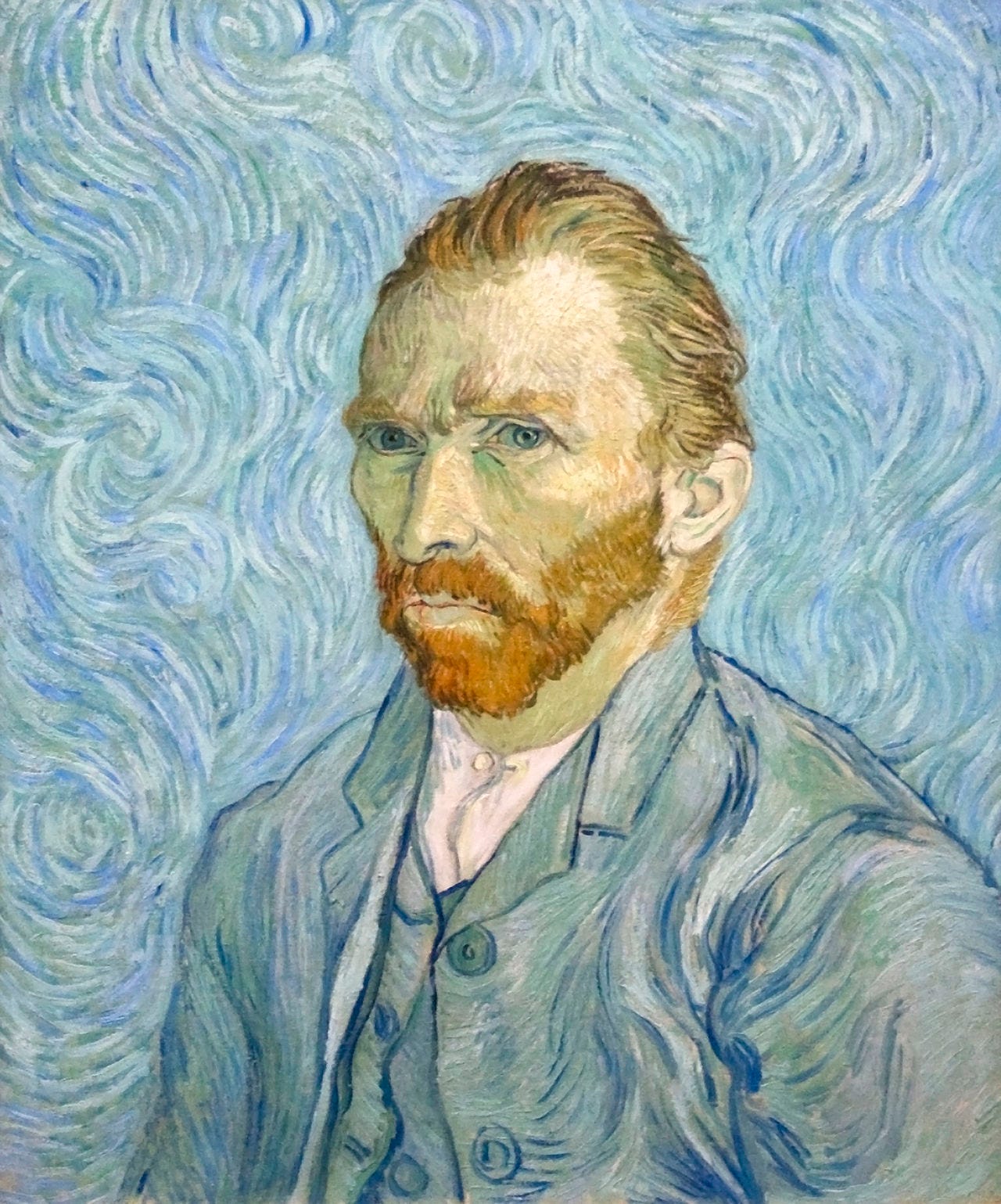 Van Gogh self portrait 1889 Van Gogh self portrait 1889