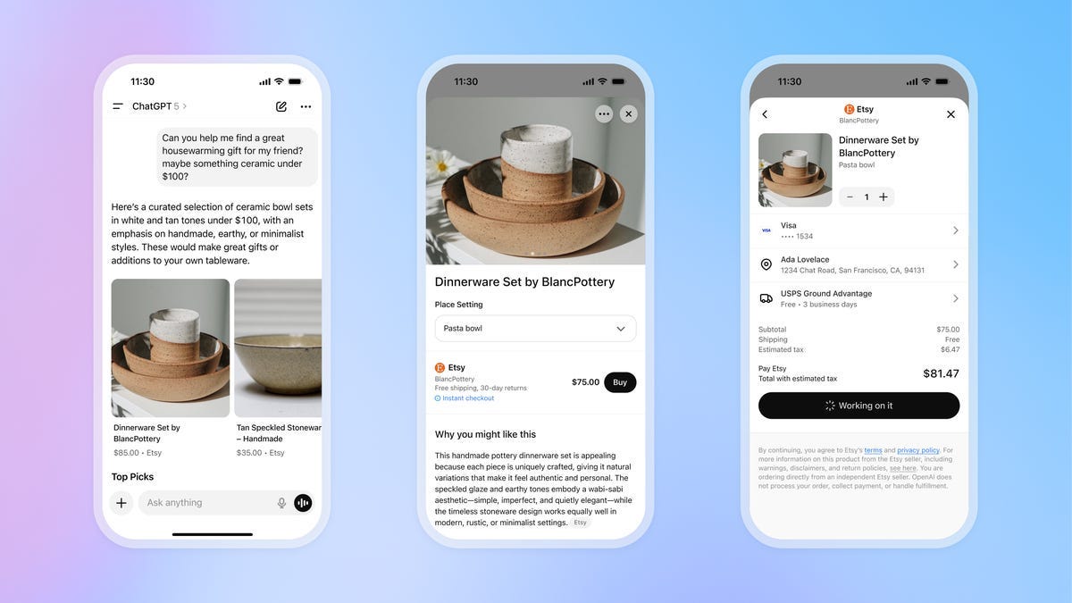 ChatGPT can buy stuff for you now - forever changing online shopping | ZDNET ChatGPT can buy stuff for you now - forever changing online shopping | ZDNET
