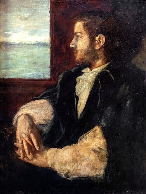 File:(Venice) Self-Portrait by Mariano Fortuny y Madrazo - Fortuny Museum.jpg
