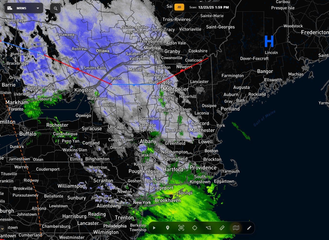 May be an image of map and text