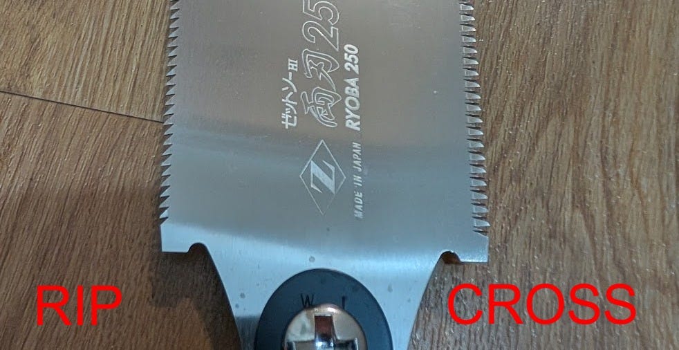 double-sided saw blade with sharp teeth