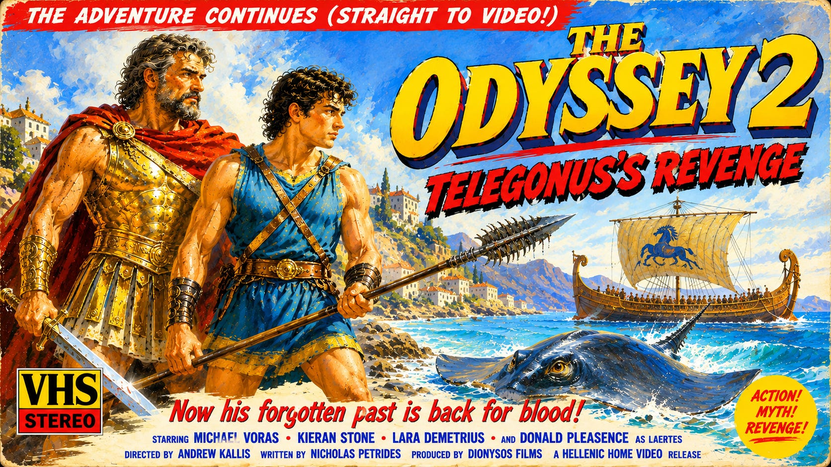Home Wait…WHAT?! There’s a sequel to The Odyssey?