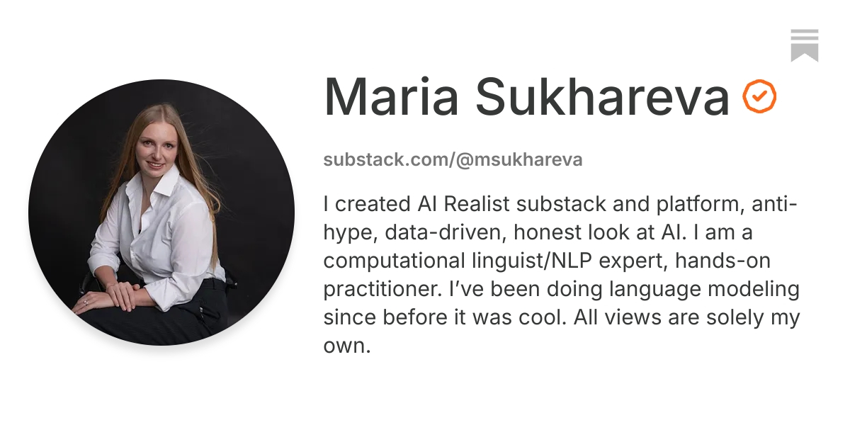 Maria Sukhareva | Substack