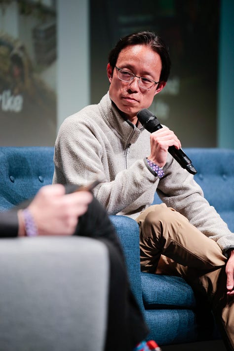 Photos from Yat Siu's talk at PAUA Paris 2023