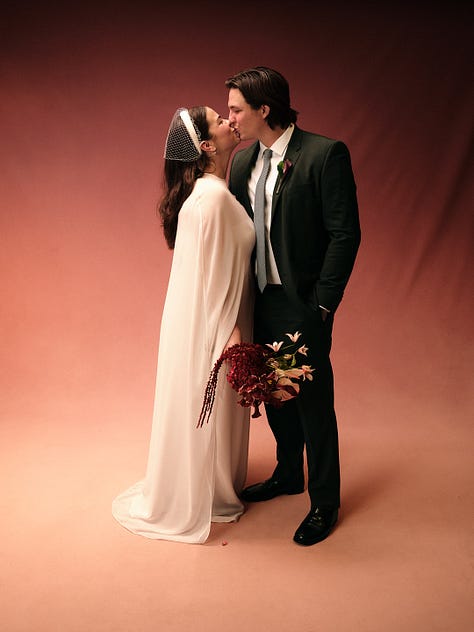 Wedding shot in Pasadena, California 