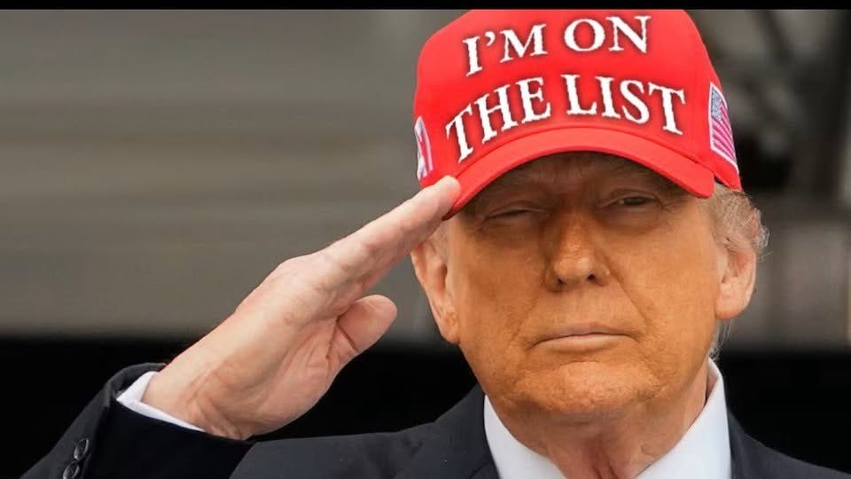 May be an image of 1 person, hat and text that says 'I'M ON THE LIST'