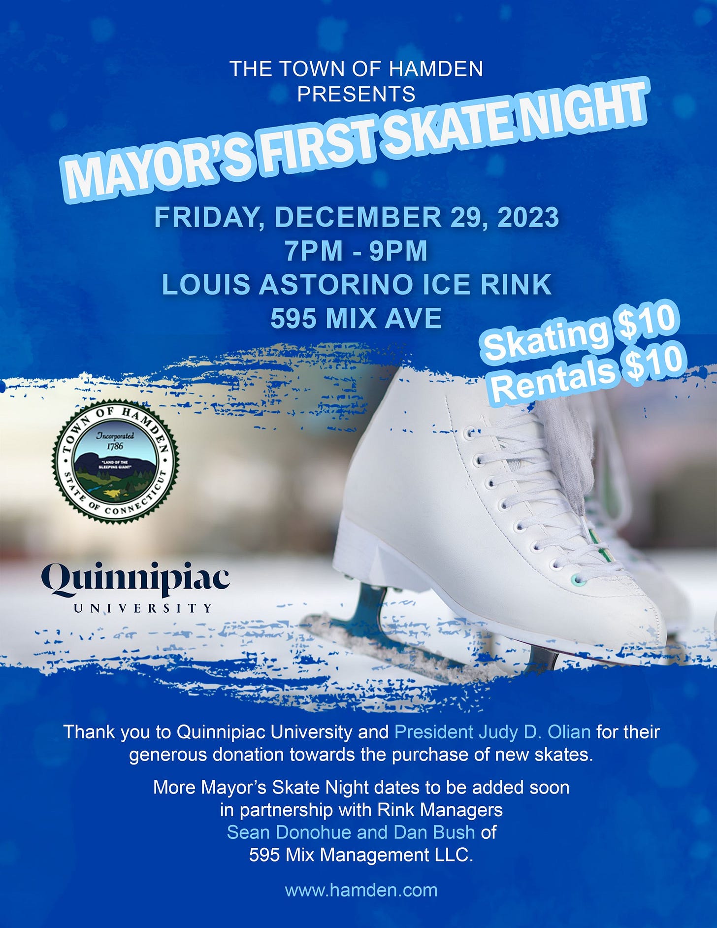 public skate flyer