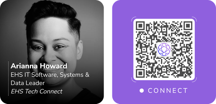 This is Arianna Howard's card. Their email is ahoward@ehstechconnect.net.