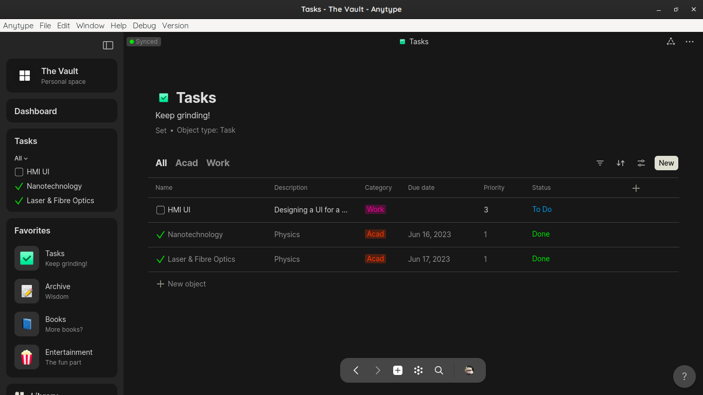 Share how you guys like to setup and use Anytype! : r/Anytype