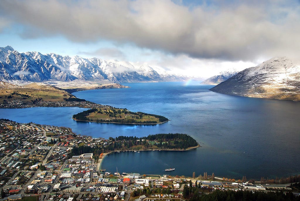 Winter Queenstown Lake Wakatipu.NZ | The second largest of t… | Flickr