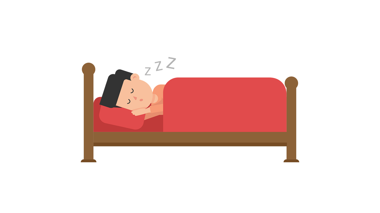 File:Man Sleeping in Bed Cartoon Vector.svg - Wikimedia Commons