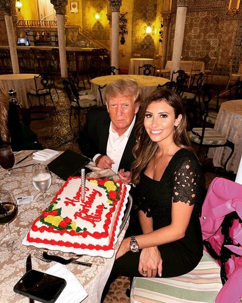Alina Habba and Donald Trump Alina Habba and Donald Trump