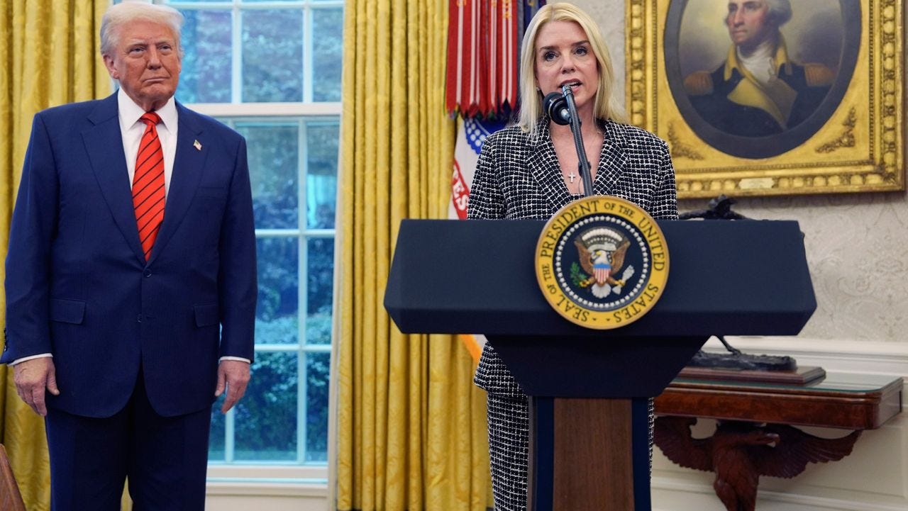 Trump ramps up retribution campaign with pressure on Bondi